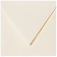 50 Sobres cuadrados (120g) Color: Zart Crema 150 x 150 mm 15 x 15 cm